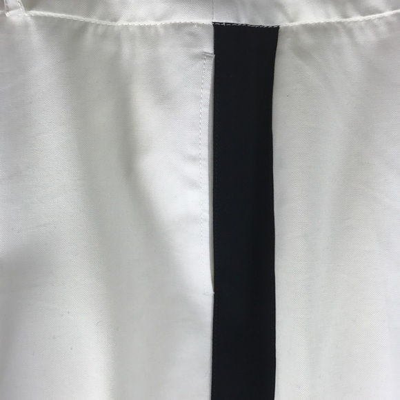 NWT Lacoste white and black Tuxedo Pants - Picture 4 of 7